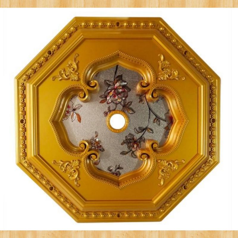 Ornamen Plafon Pvc /Dudukan Lampu Plafon /Hiasan Lampu Plafon