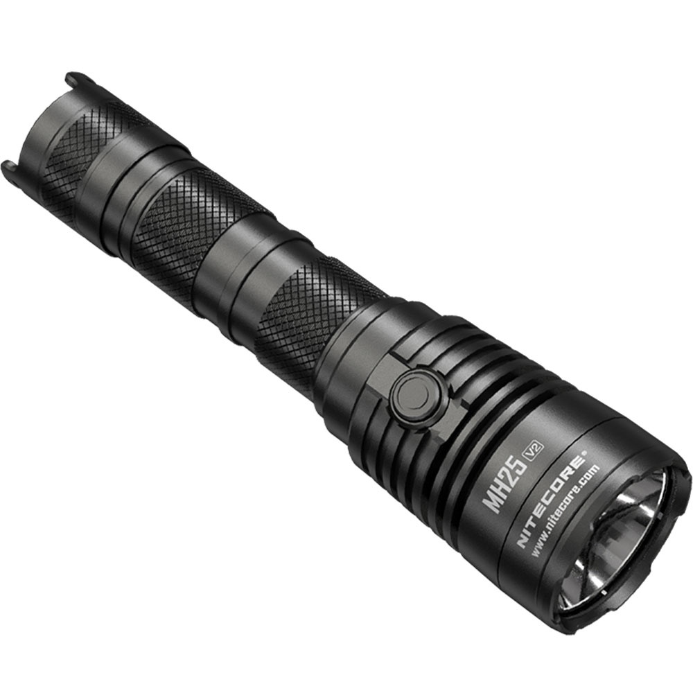 NITECORE MH25 V2 Senter High Performance LED 1300 Lumens - Black