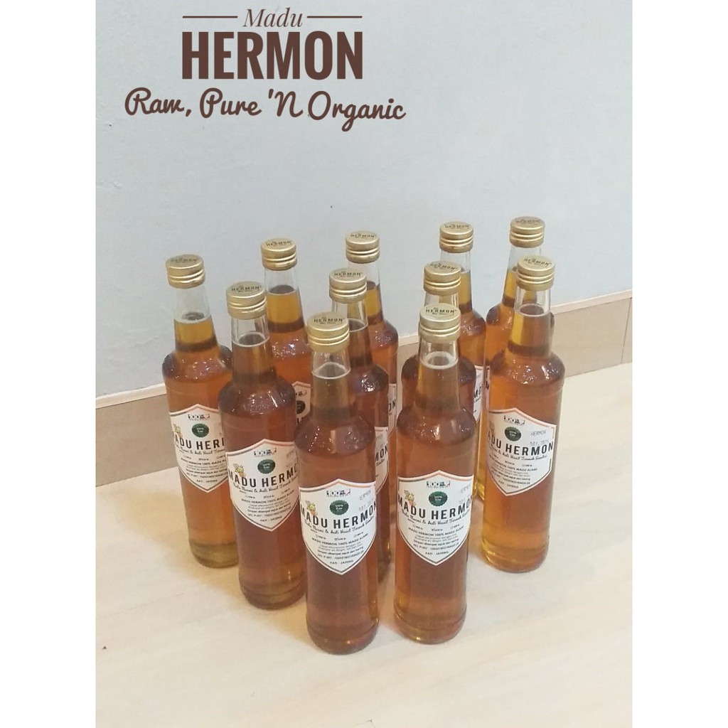 

Madu Hermon - 5 Varian Madu Raw, Murni dan Organik 650gr (Sertifikat PIRT)