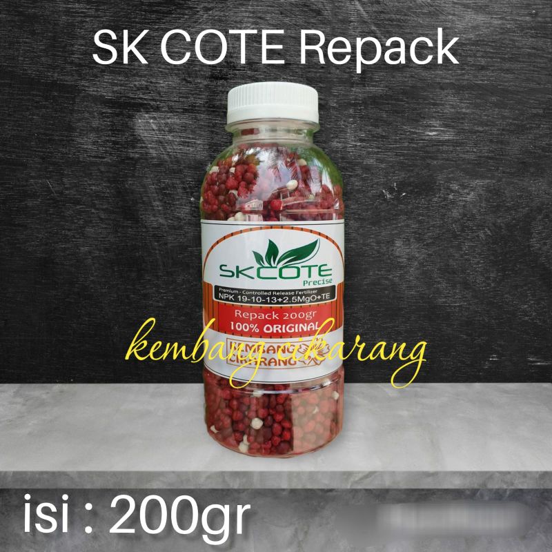 SK COTE REPACK 200gr pupuk osmocote merah original premium aglonema slow release 19-10-13