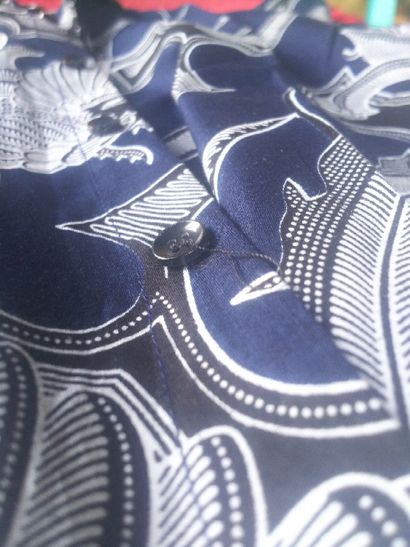 Kemeja Batik Pria Slim Fit Colindion Batik Solo Cbs725