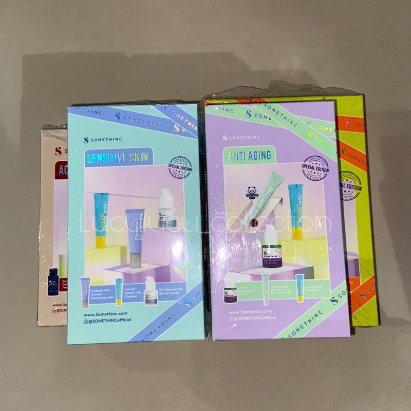 Ready stock Somethinc x NCT Dream skincare glow maker, low ph gentle pc photocard only fullset renju