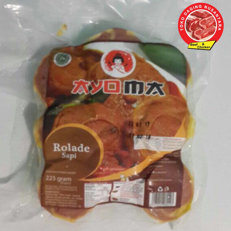 

Ayoma Rolade Sapi 225gr