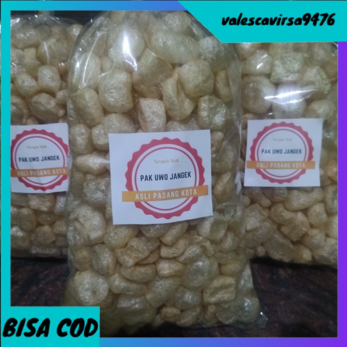 

⭐BISA COD⭐ KERUPUK KULIT PADANG KOTA |JANGEK | RAMBAK 250gr