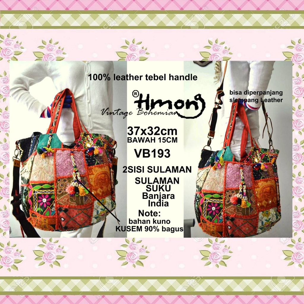 Tas Vintage Murah Wanita Made In India