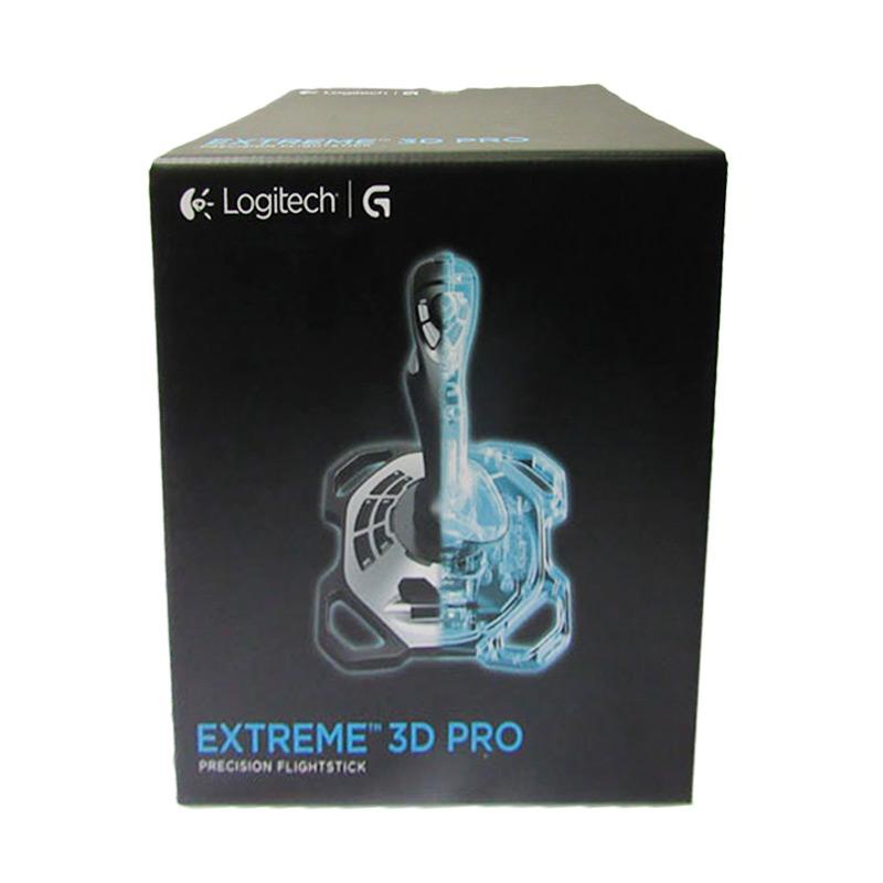 Logitech Extreme 3D Pro Joystick Flight Simulator - Garansi Resmi