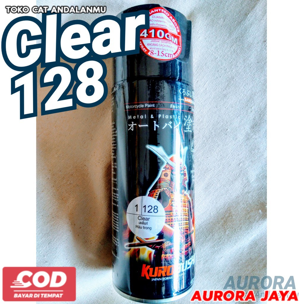 Pilox Pylox Samurai Clear 128 Mengkilap Anti Gores Pernis Vernis Fernis Cat Mobil Motor Tahan Bensin