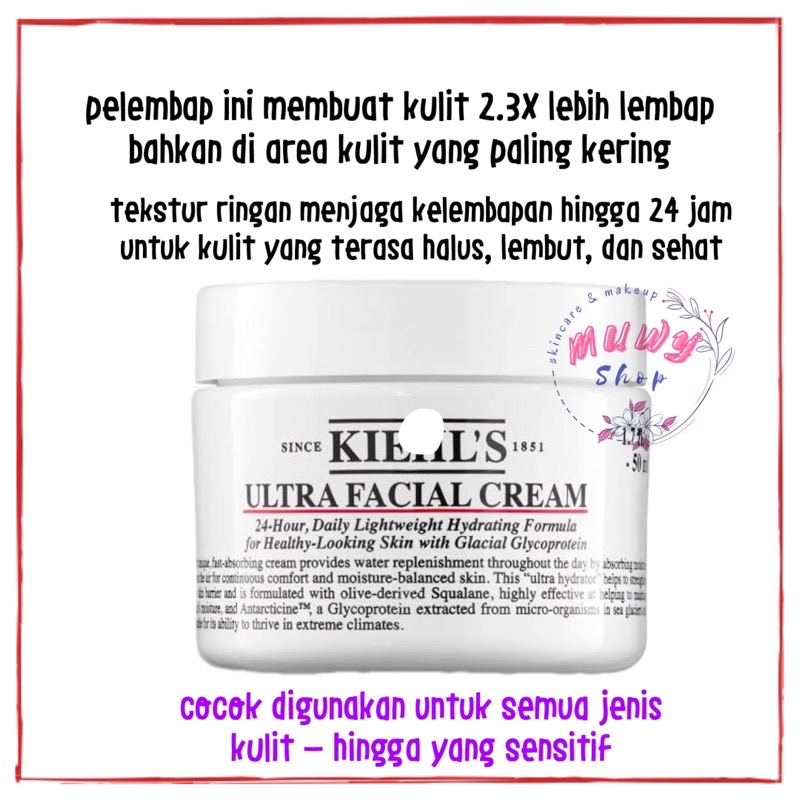 KlehI's Ultra Facial Cream 28ml/50ml