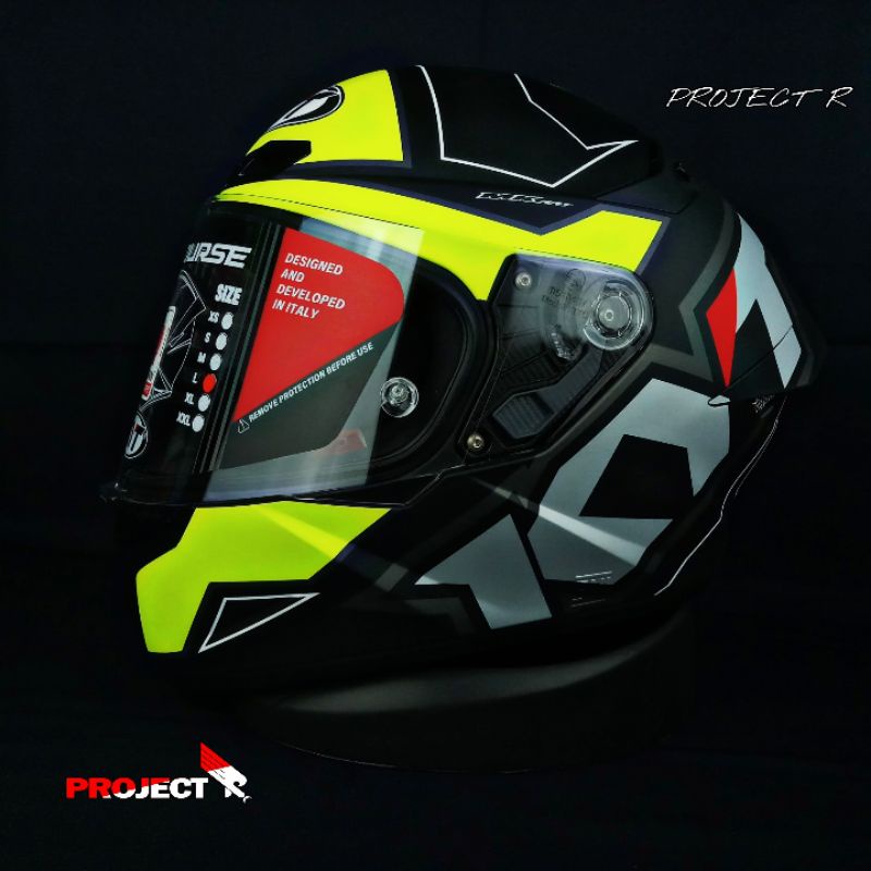 KYT TT COURSE ELECTRON YELLOW