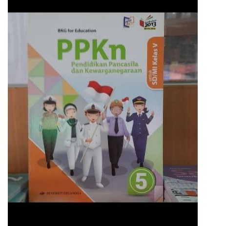 Buku SD PPkn  Kelas 5 Erlangga