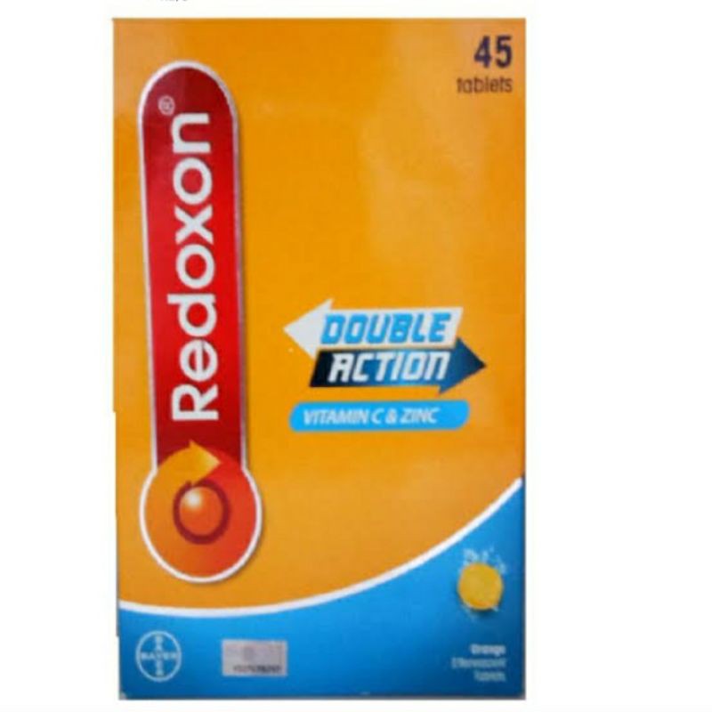 Redoxon Double Action Vit C+ Zinc 45tb