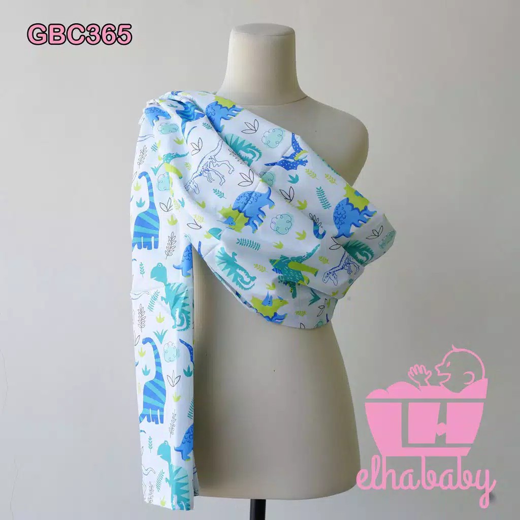 Gendongan bayi Cukin Karakter| Kain Gendong Karakter| Jarik Modern Ukuran 80x 240 cm motif ELHA BABY