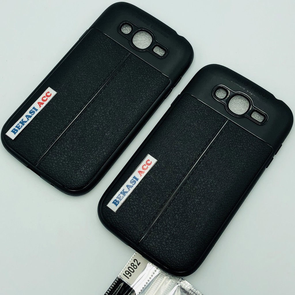 SILIKON SAMSUNG GRAND AUTO FOCUS / SOFT CASE SAMSUNG I9082 MOTIF KULIT