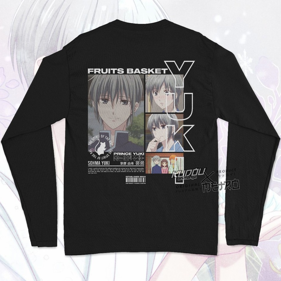 Longsleeve Sohma Yuki Anime Manga Fruits Basket Premium