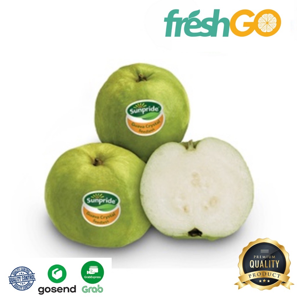 

Freshgo.id Jambu Kristal Segar Sunpride / 1/2 Kg