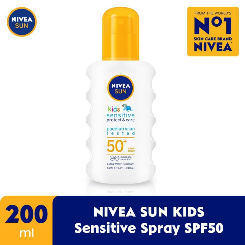 Nivea Sun Kids Moisturising Sun Spray 50+ 200 Ml( Very Hight)