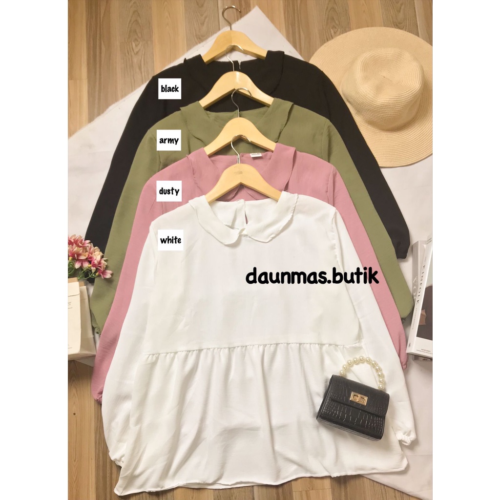 1KG MUAT 5PCS | MIA BLOUSE YURA ATASAN AIRFLOW CRINKLE HITS OOTD SELEBGRAM FASHION GROSIR WANITA TERMURAH