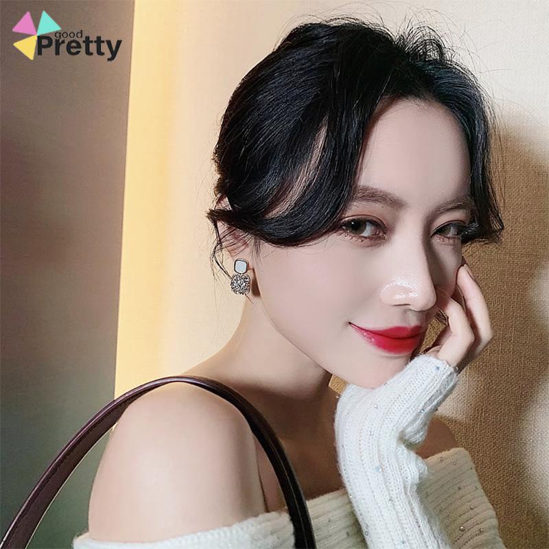 Anting Retro Mewah Siswa Perempuan Sederhana Temperamen Fashion Anting Murah Hati - PD