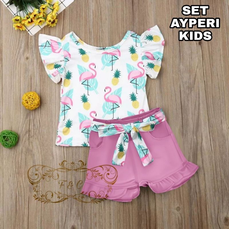 SET CELANA KID ANAK AYPERI, BABYTERRY, SETELAN