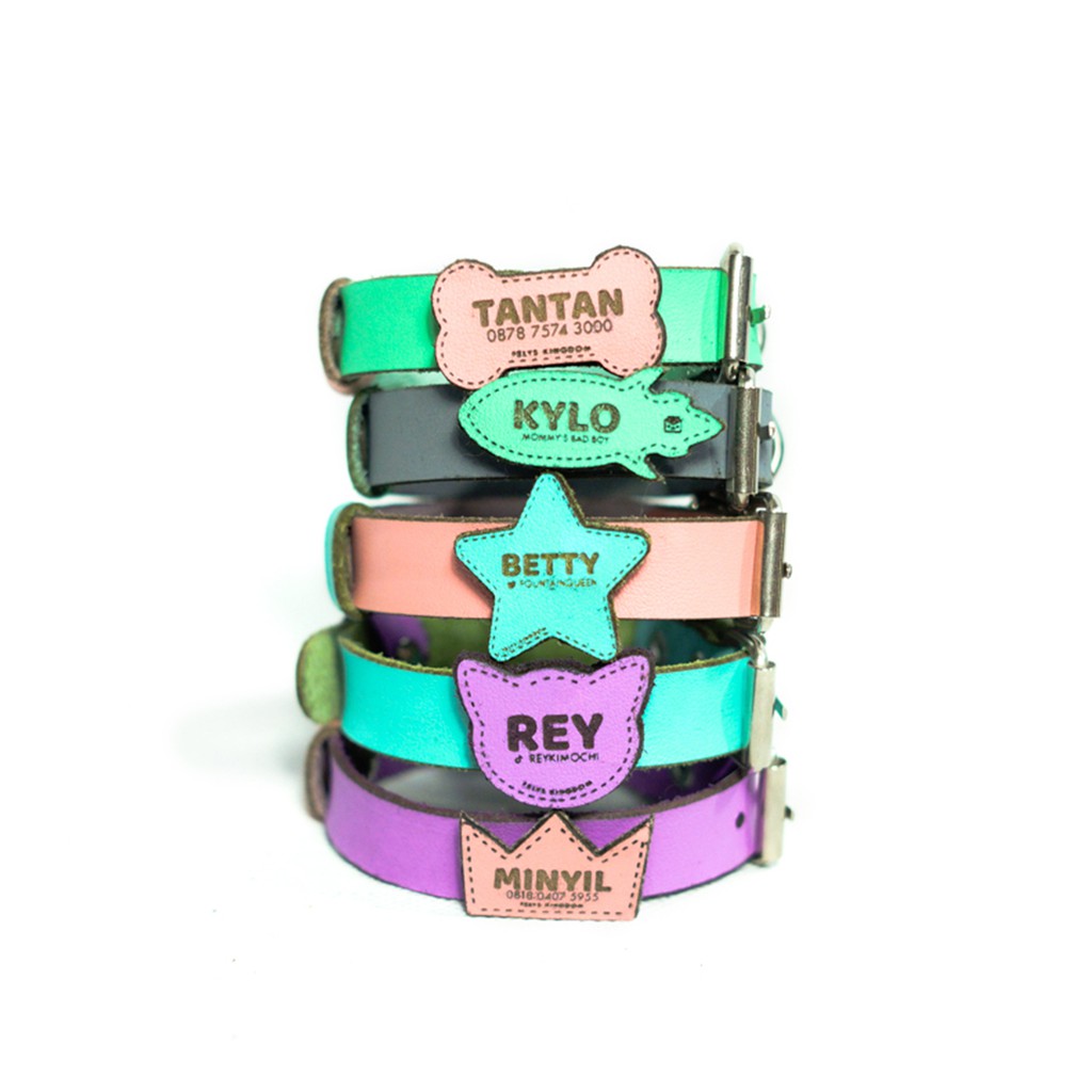 [ ANJING LARGE ] / kalung anjing / kalung anjing custom / harness anjing / kalung kullit anjing