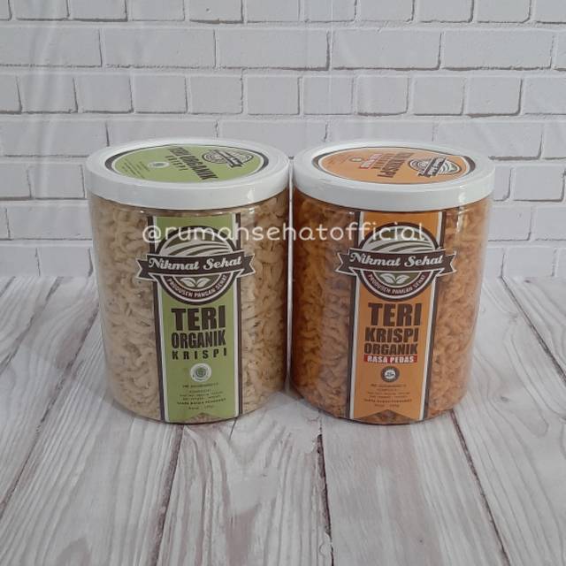 

NIKMAT SEHAT Teri Krispi Organik Gluten Free 225gr (Gross), exp Oktober 2025