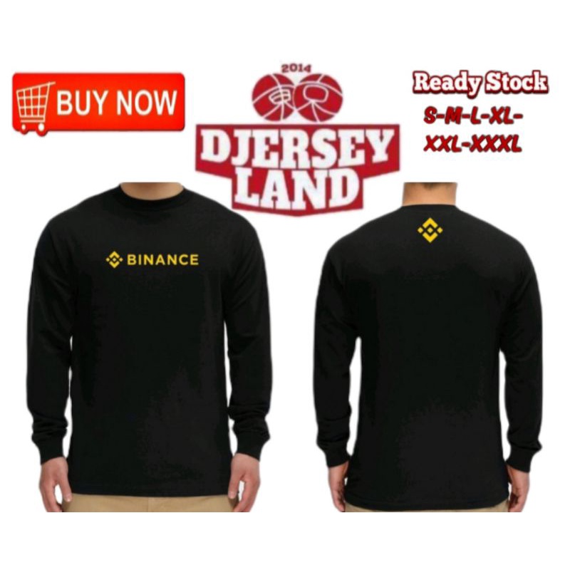 KAOS DISTRO BINANCE KAOS LENGAN PANJANG BINANCE KEREN