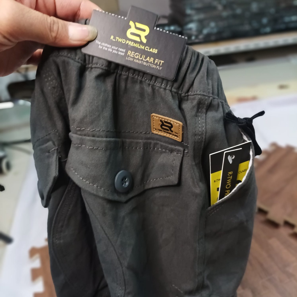 celana panjang joger cargo tactical anak laki laki