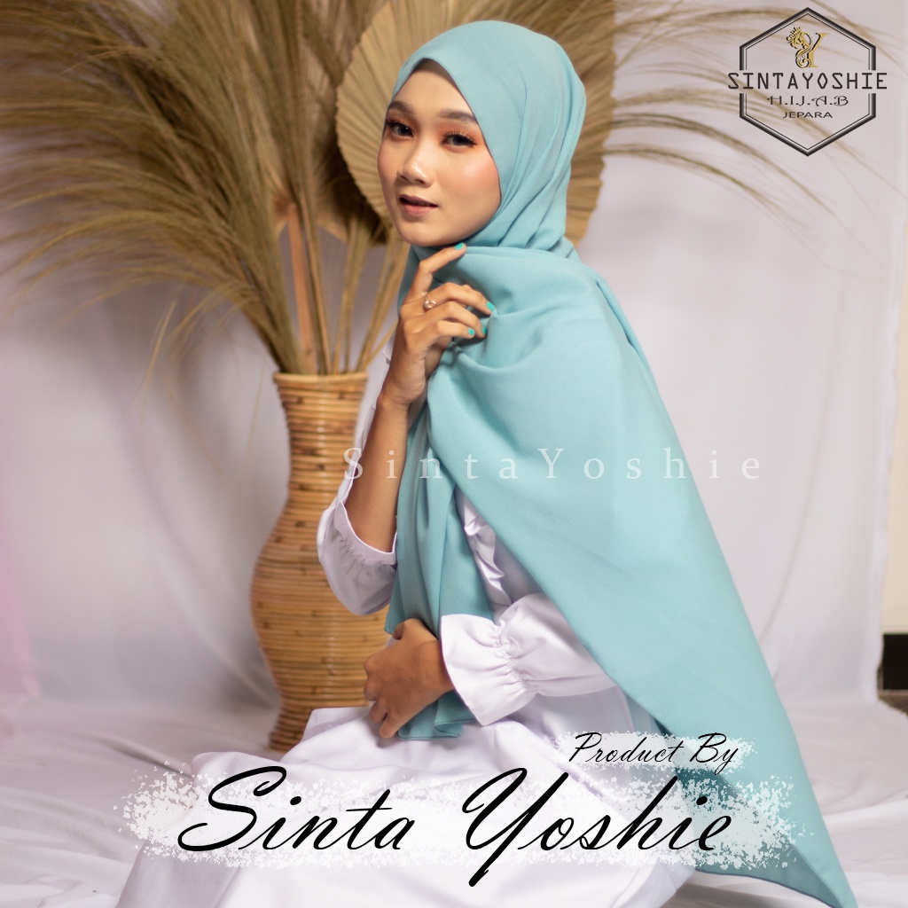 Jilbab Pashmina Diamond 180x75 Nissa Sabyan Pashmina Diamond Italiano Hijab Cantik Alisya