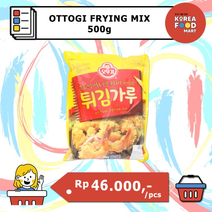 

MURAH OTTOGI FRYING MIX 500 g / TEPUNG BUMBU KOREA UNTUK GORENGAN