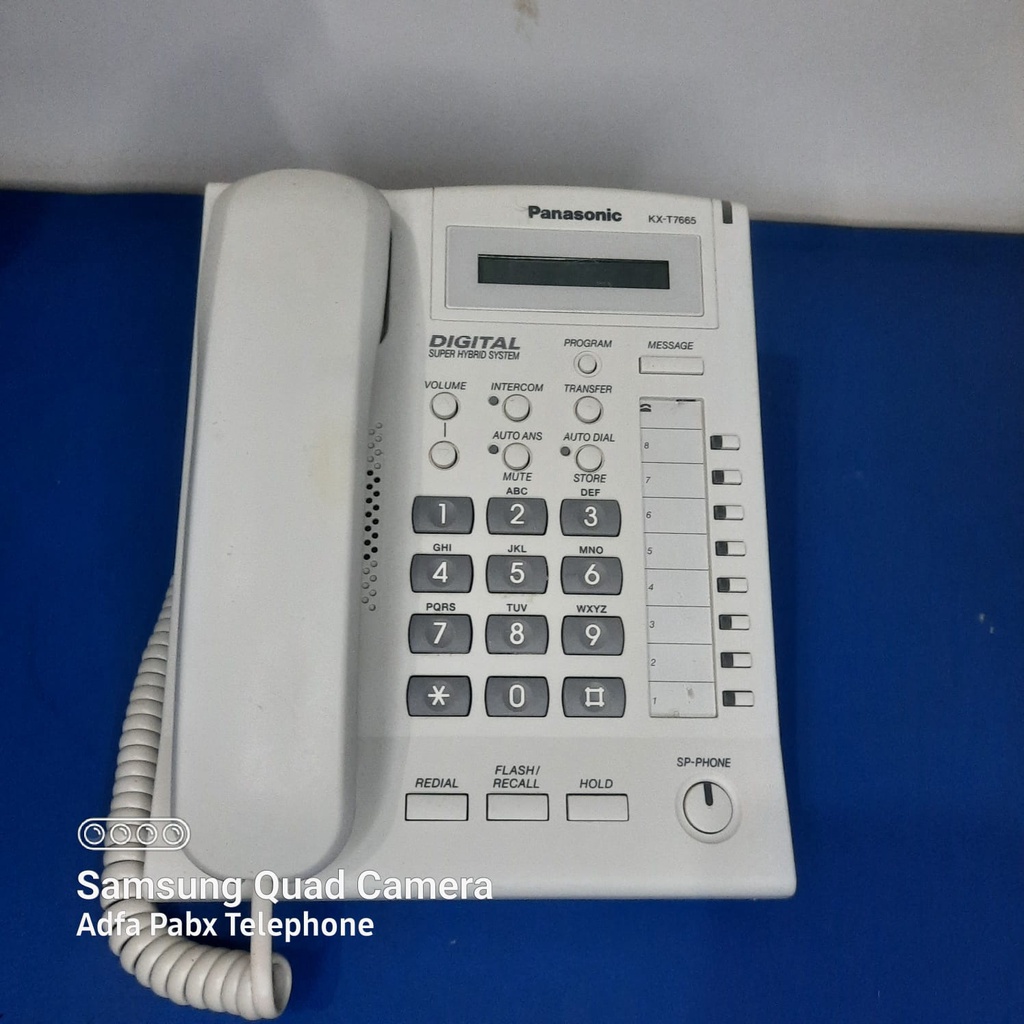 TELEPON PANSONIC KX-T7665 TELEPON PABX