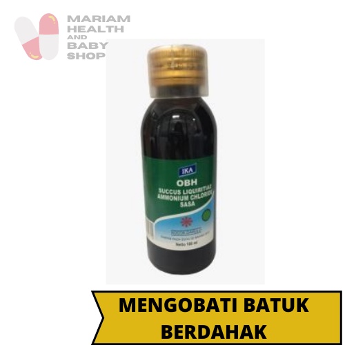 OBH Ika Sirup 100 ml | Obat Batuk Berdahak | Obat Batuk Hitam
