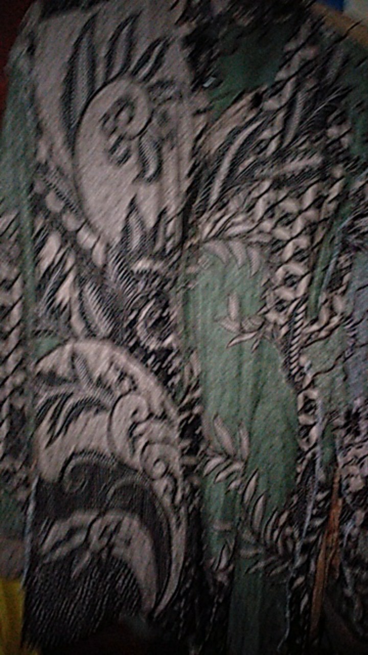 Baju Kemeja Batik Kantor Pria Lengan Panjang Fashion Pekalongan Solo Bw 058