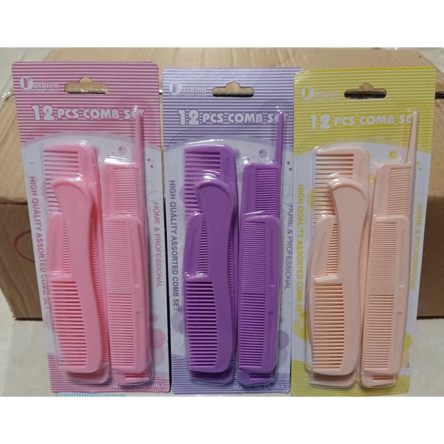 Sisir Set Isi 12 Pcs