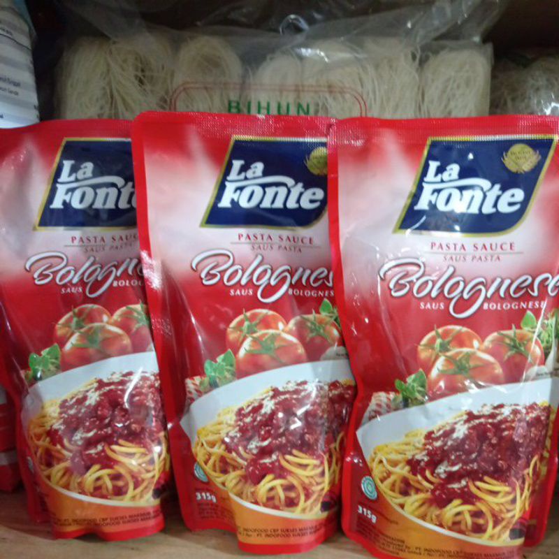 

La fonte bolognes saus pasta 315g