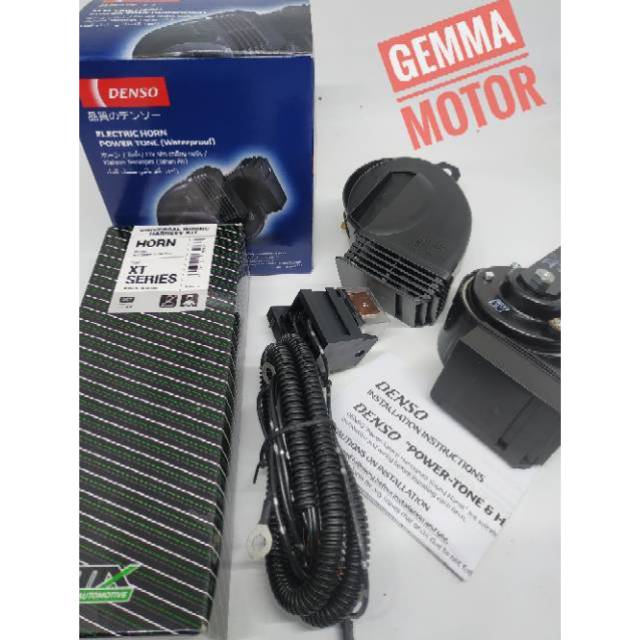 KLAKSON KEONG DENSO WATERPROOF ORIGINAL & RELAY SET MX KOMPLIT | Shopee