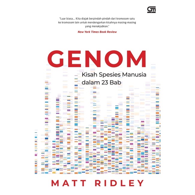 Genom: Kisah Spesies Manusia Dalam 23 Bab (Cover 2021) Isbn Lama (Matt Ridley)