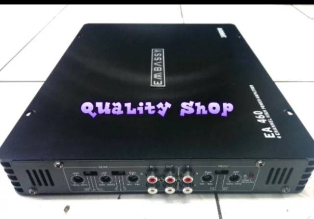 Power mobil 4 channel embassy EA460 power besar 10.000 watt