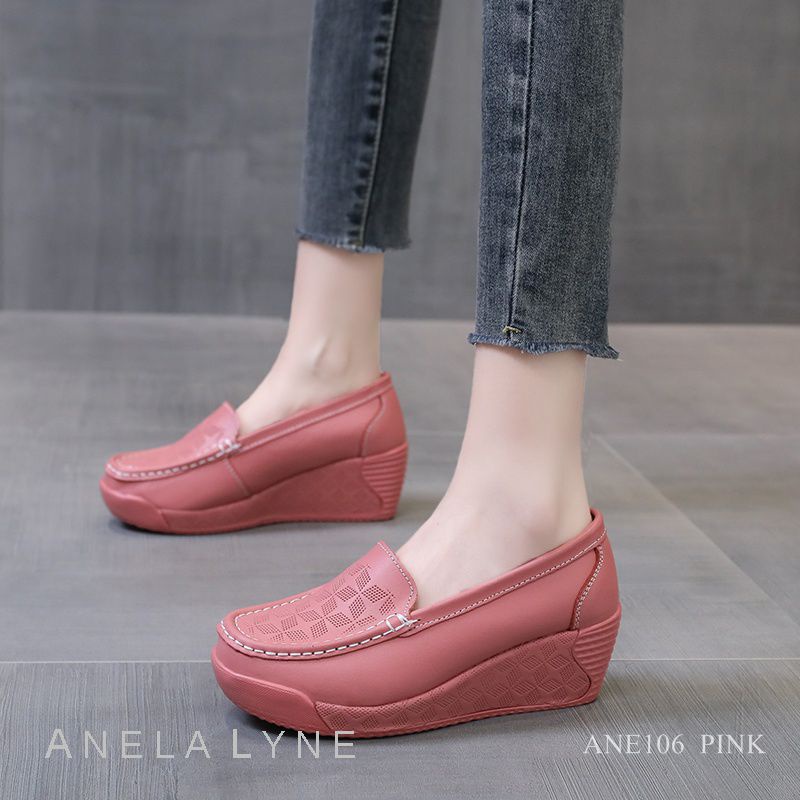 ANELA LYNE SEPATU WEDGES AVIANA ANE106 ORIGINAL