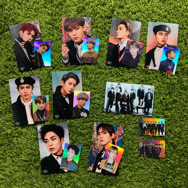 SUM MARKET - EXO Sharing Photo + Holo Photocard PC Xiumin Chen Baekhyun Suho Kyungsoo D.O.