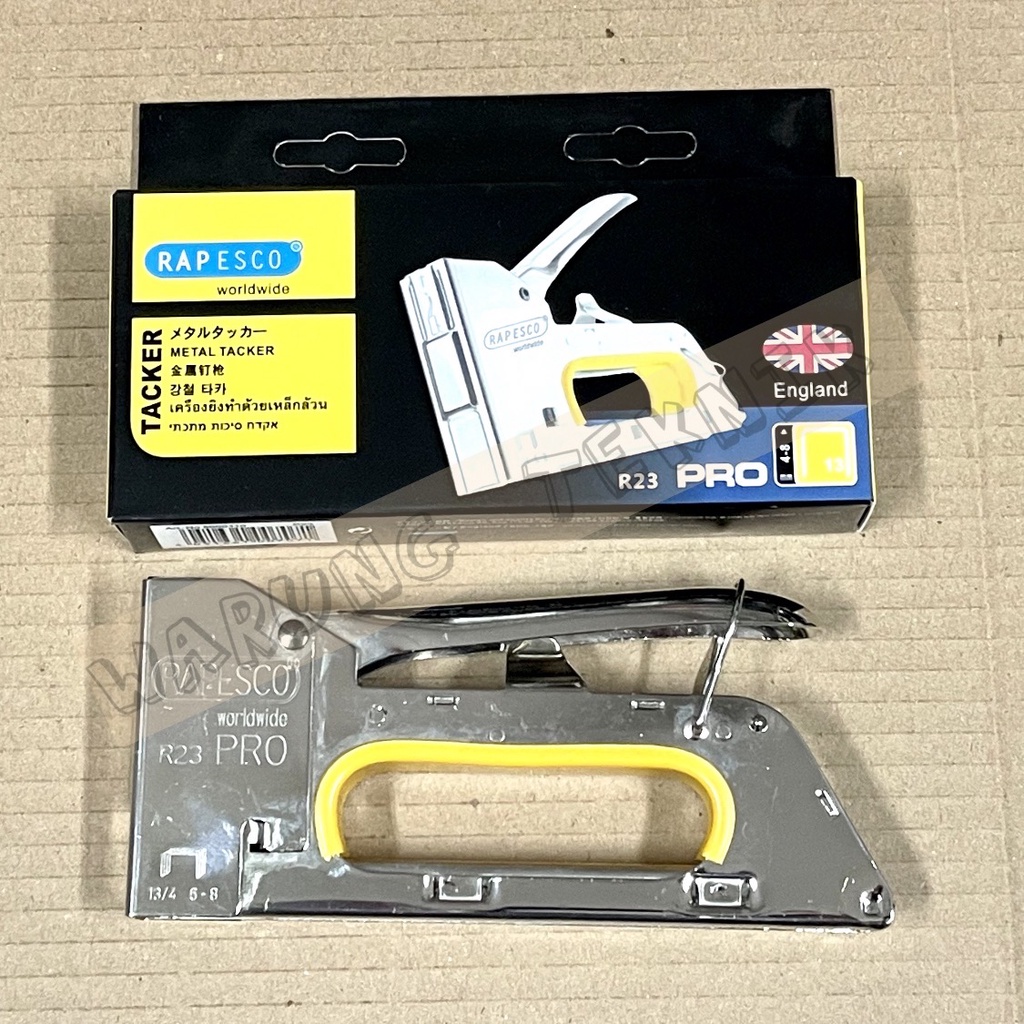 RAPESCO STAPLES GUN TACKER STAPLE TEMBAK R23 PRO HEAVY DUTY