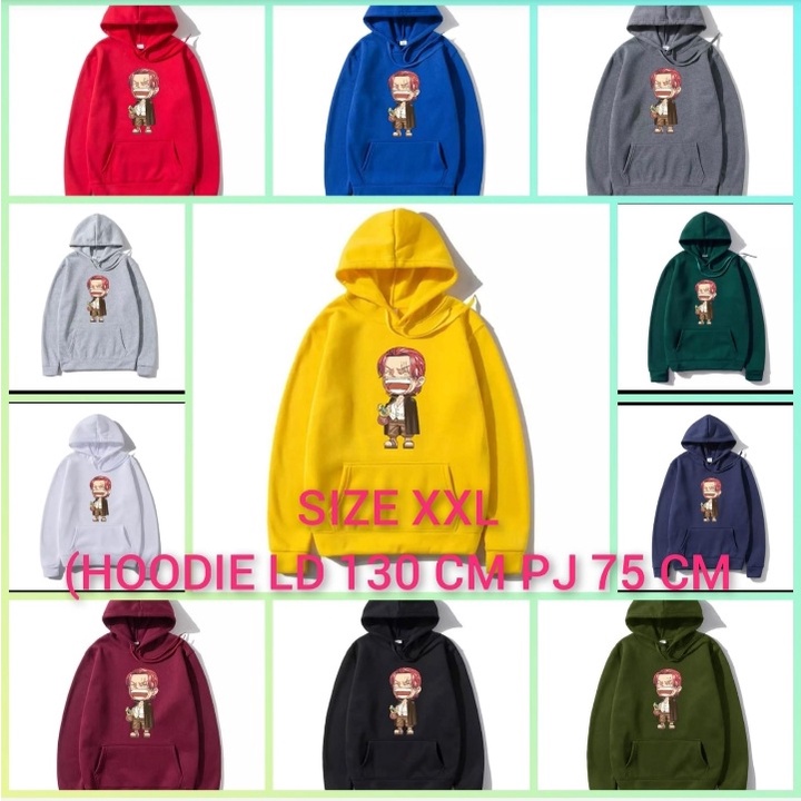 JOSJOLI_STORE/Sweater Hoodie Shank Onepiece/Atasan Pria Dewasa Lengan Panjang/M L XL XXL