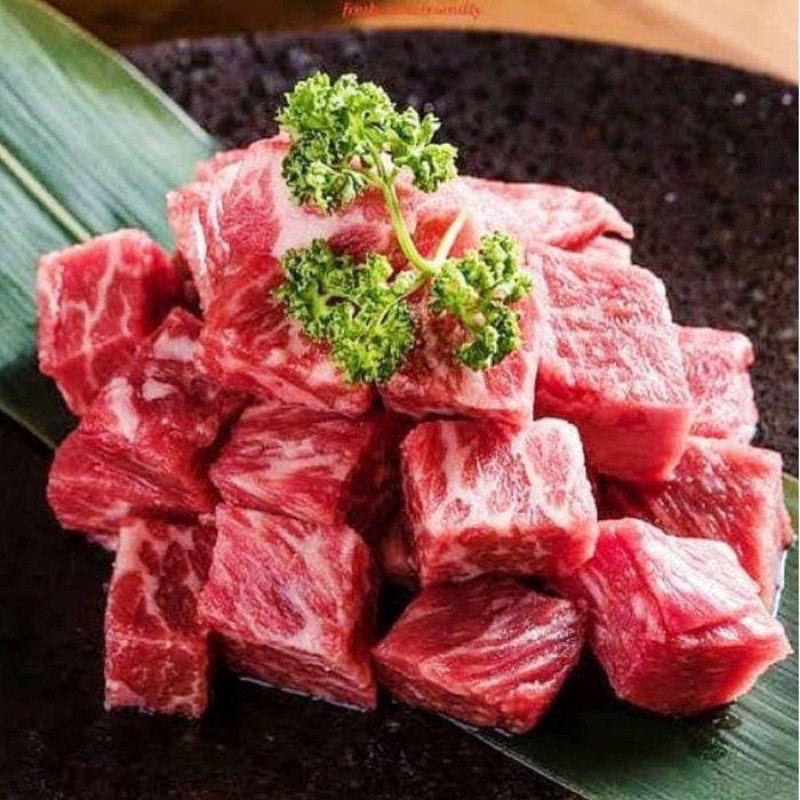 

Saikoro Beef Cube USA Premium 500gram