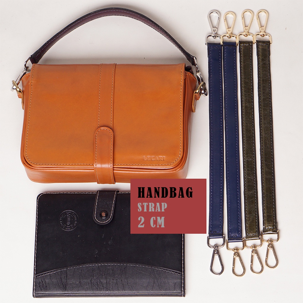 Segiana Tali Tas Tangan Hand Bag Kulit Lebar 2 Cm