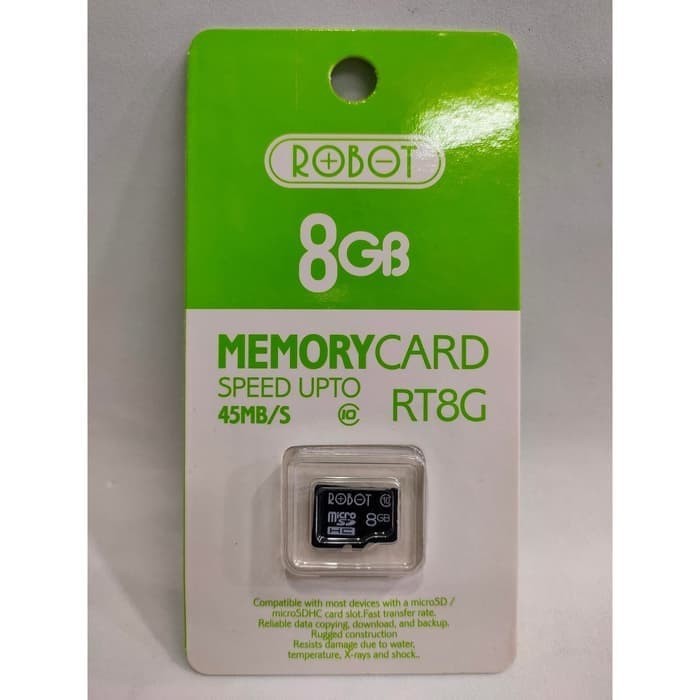 MMC / Memory Card 4GB / 8GB / 16GB Original Robot - Bergaransi Resmi