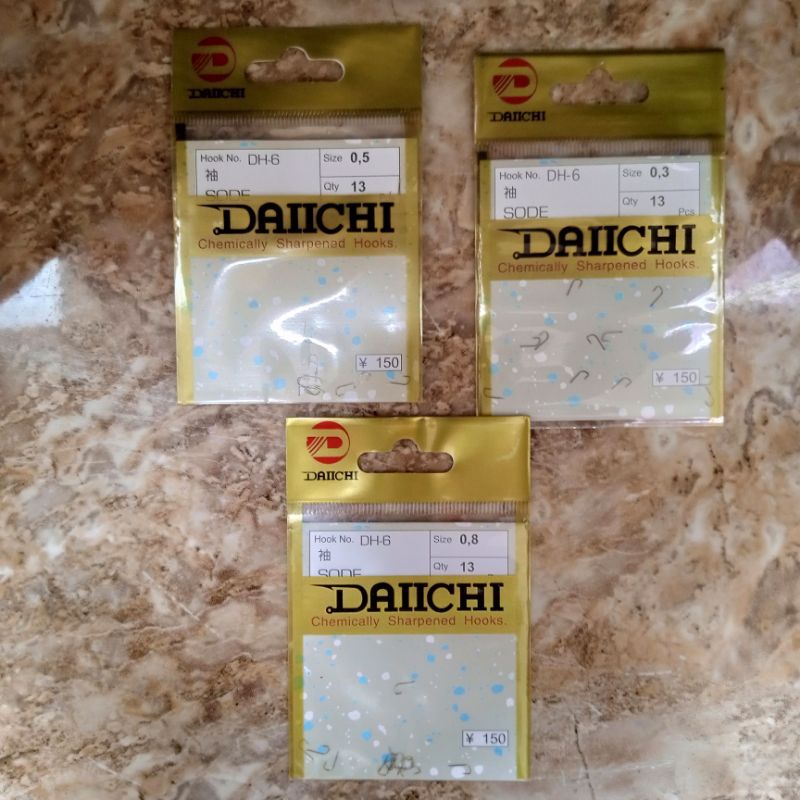 Kail/pancing DAICHI kail DAIICHI DH6 kail kecil 0.3 0.5  0,8  05 03 08 dh6 dh 6 Dh 6 0,3 0.5  0.8 1 