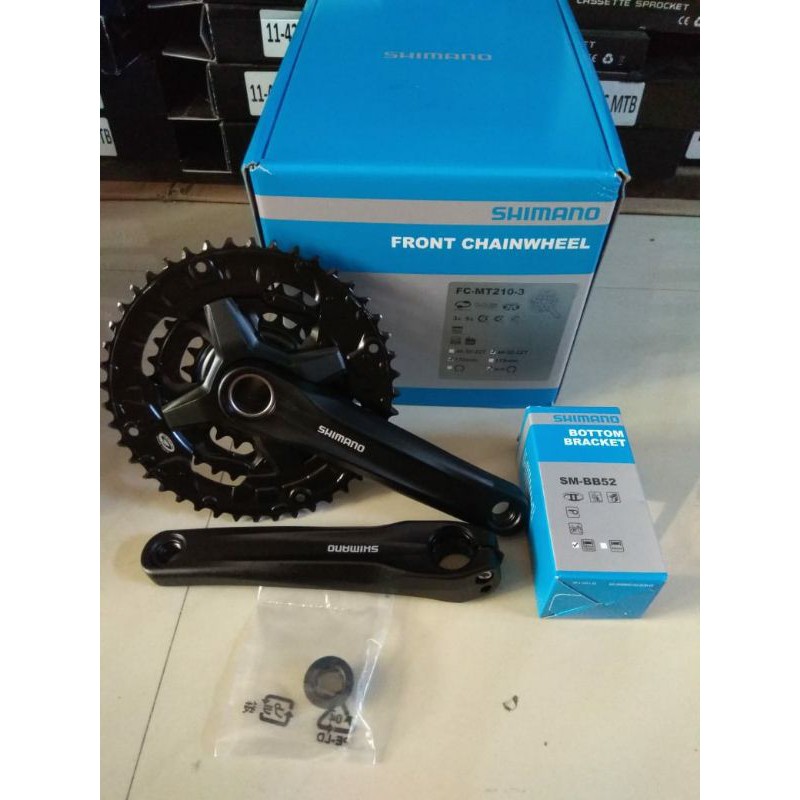 CRANK GIR SHIMANO ALTUS HOLLOWTECH 2 PERPINDAHAN 22 30 40T