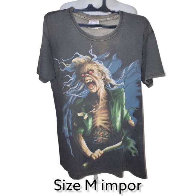 T-Shirt Iron Maiden - Benjamin Breeg The Final Frontier World Tour 2010 North America Preloved