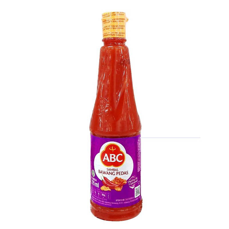 SAMBAL ABC 275ML BOTOL BAWANG PEDAS DEPOT KULINER