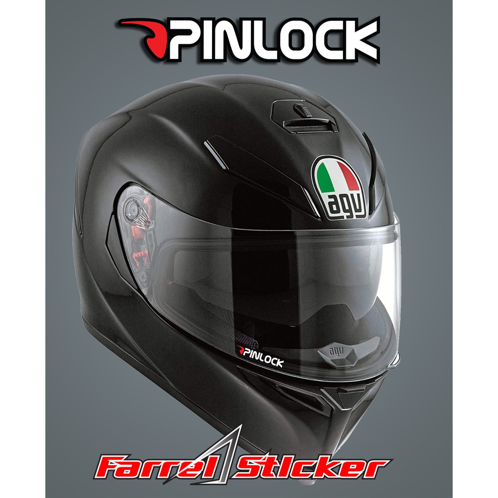 Stiker helm sticker visor pinlock