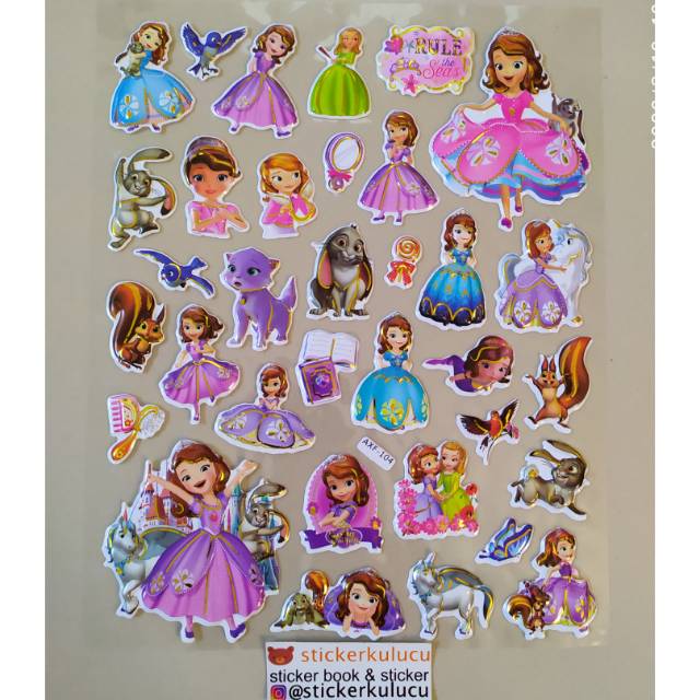 

Stiker timbul SOFIA 21x35cm